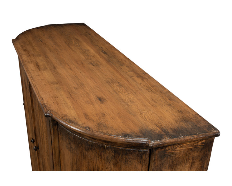 Brooks 63'' W Solid Wood Sideboard, Brown