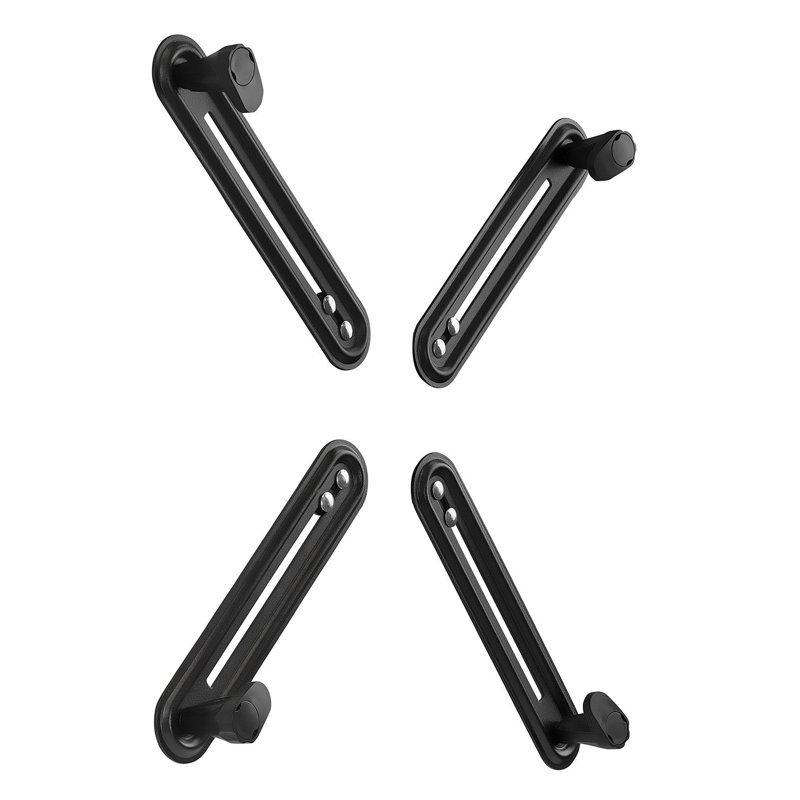 Heavy Duty Black Steel VESA Monitor Adapter Kit