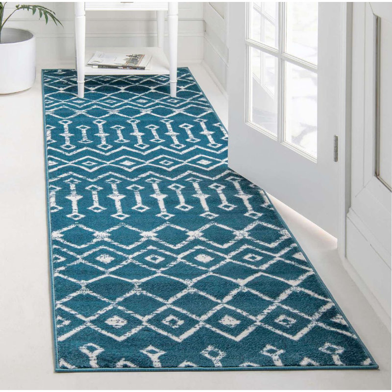 Aemtenan Abstract Indoor Rug, Runner 2' x 9'10"