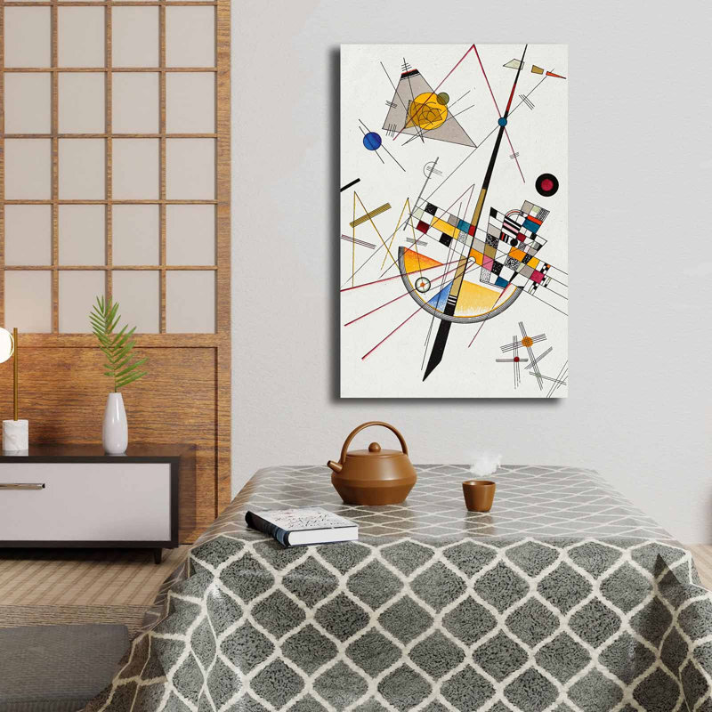 «Vasili Kandinsky», impression sur toile tendue