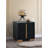 Steeler BB6F70EB489C45919EE4CF254E68DE96 NIGHTSTAND , Black/Gold