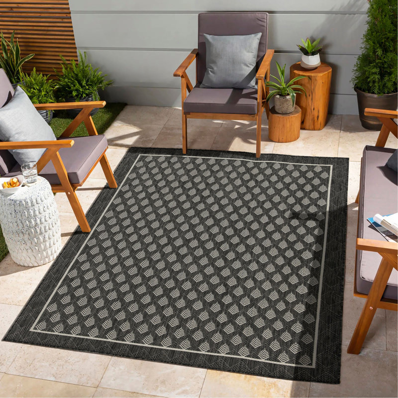 7 pi 10 po X 10 pi 3 po Tapis intérieur / extérieur, Rectangle 7 pi 10 po x 10 pi 3 po