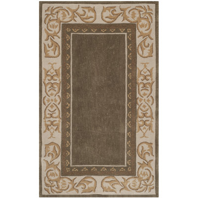 Tapis olive / ivoire Pelagios