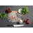 Northern Hawk Owl Glass Cutting Board