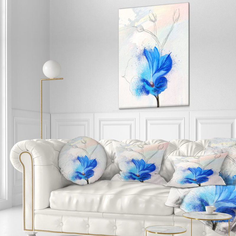 Coussin lombaire floral magnifique