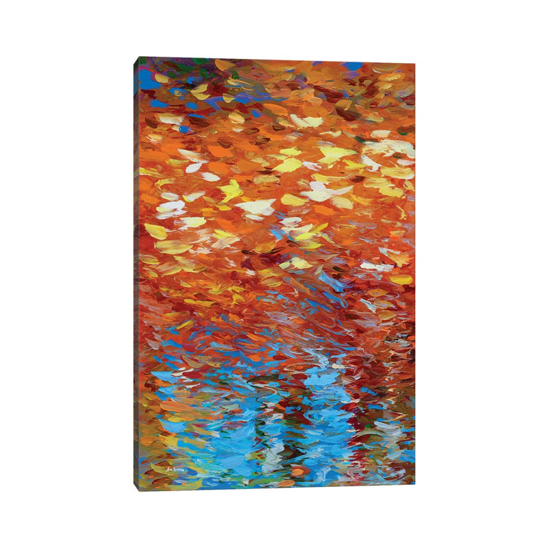 Autumn Reflection by Leon Devenice - Wrapped Canvas Gallery-Wrapped Canvas Giclée, 30.48cm H x 20.32cm W x 1.91cm D