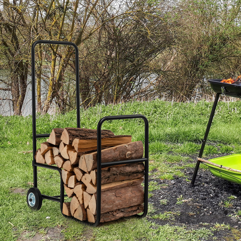 Amyria 57cm W Metal Log Rack