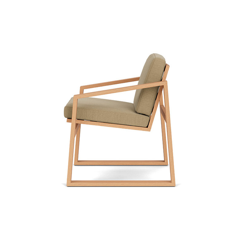 Pursuit Outdoor Dining Armchair, Loveboat Saffron
