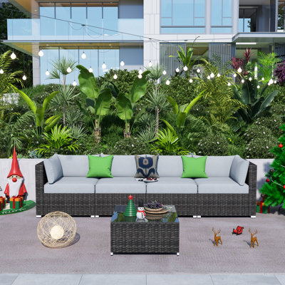 Rawleigh 4 - Person Patio Conversation Set