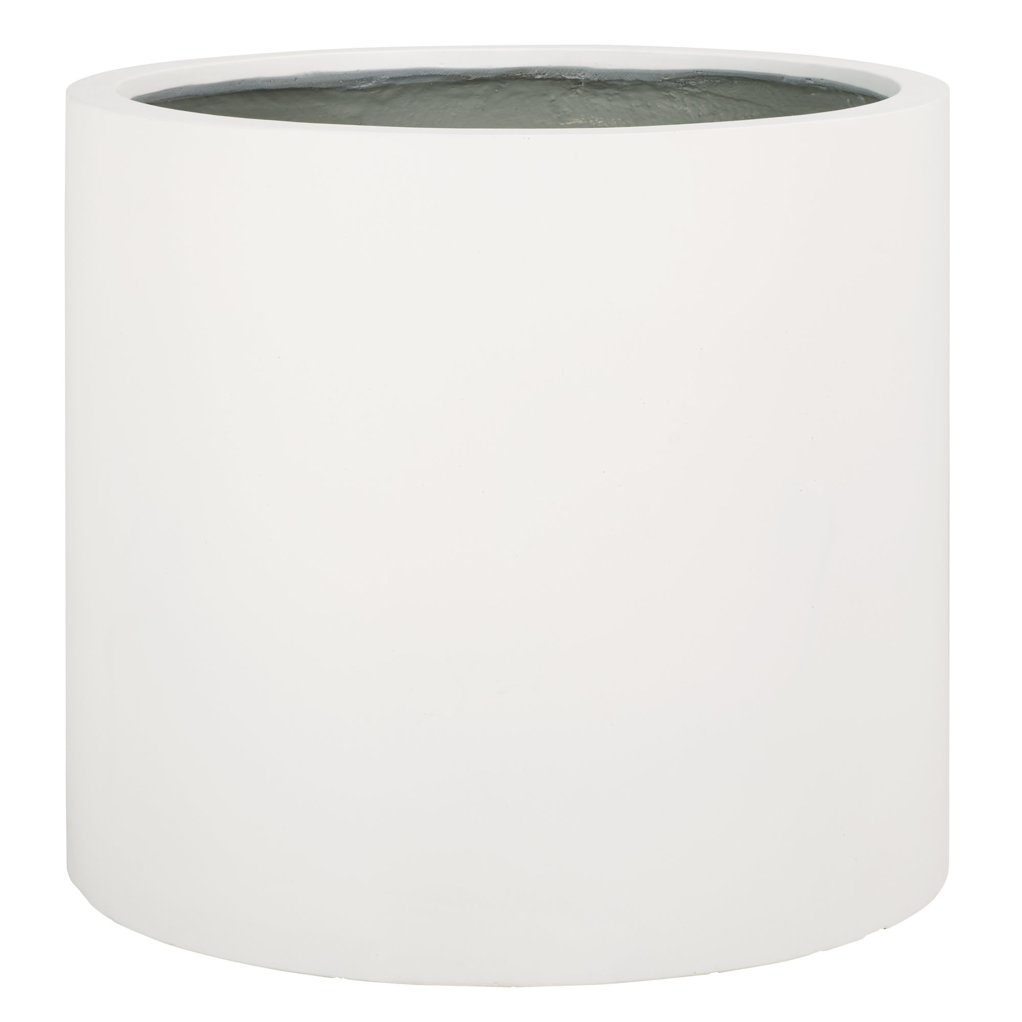 Mcguire Pot Planter, 19.2" H x 21.6" W x 21.6" D, White