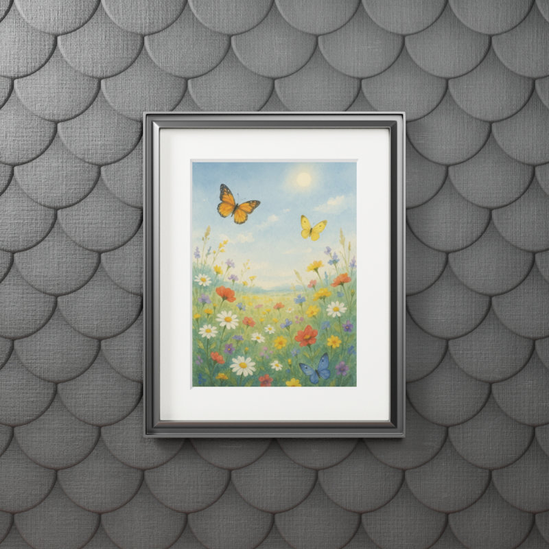 Clinger Single Picture Frame Print, 35.56 cm H x 27.94 cm W