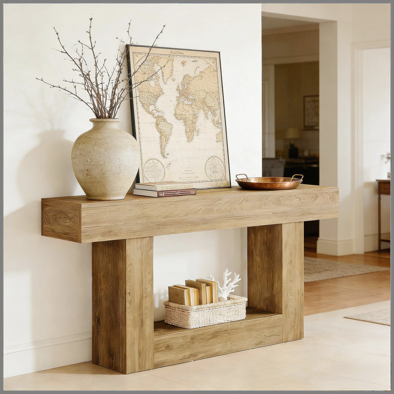2-Tier Side Table,Entryway Table,Console Table