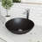 Cavalli MatteShell Glass 15" L 15" W 5" H Round Vessel Bathroom Sink