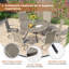 50“ Round Patio Dining Table-168974366