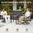 Nickita Seating Group, Swivel Rocking Chair with 6" Olefin Cushions-710866131-731013363