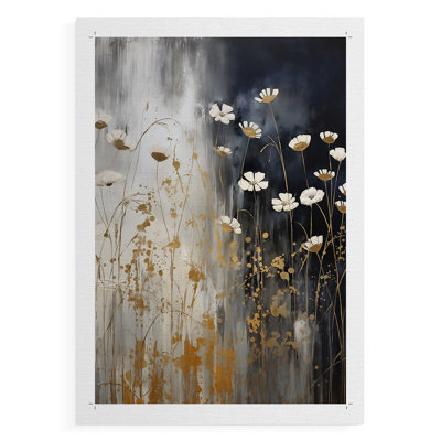FLORAL Series CDXIV -Canvas Print Only - NOT FRAMED