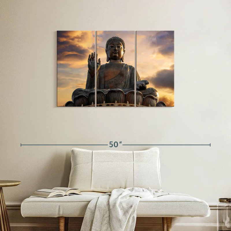 Bouddha Adella, H 24 po x l 38 po