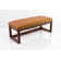 Faux Leather Upholstered Bench
