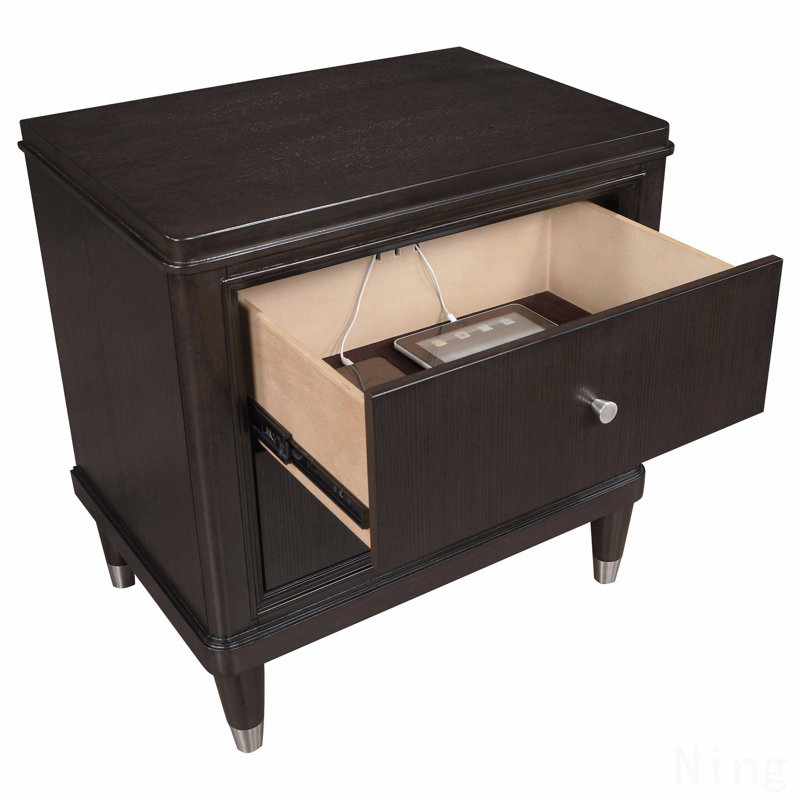 Table de chevet 2 tiroirs