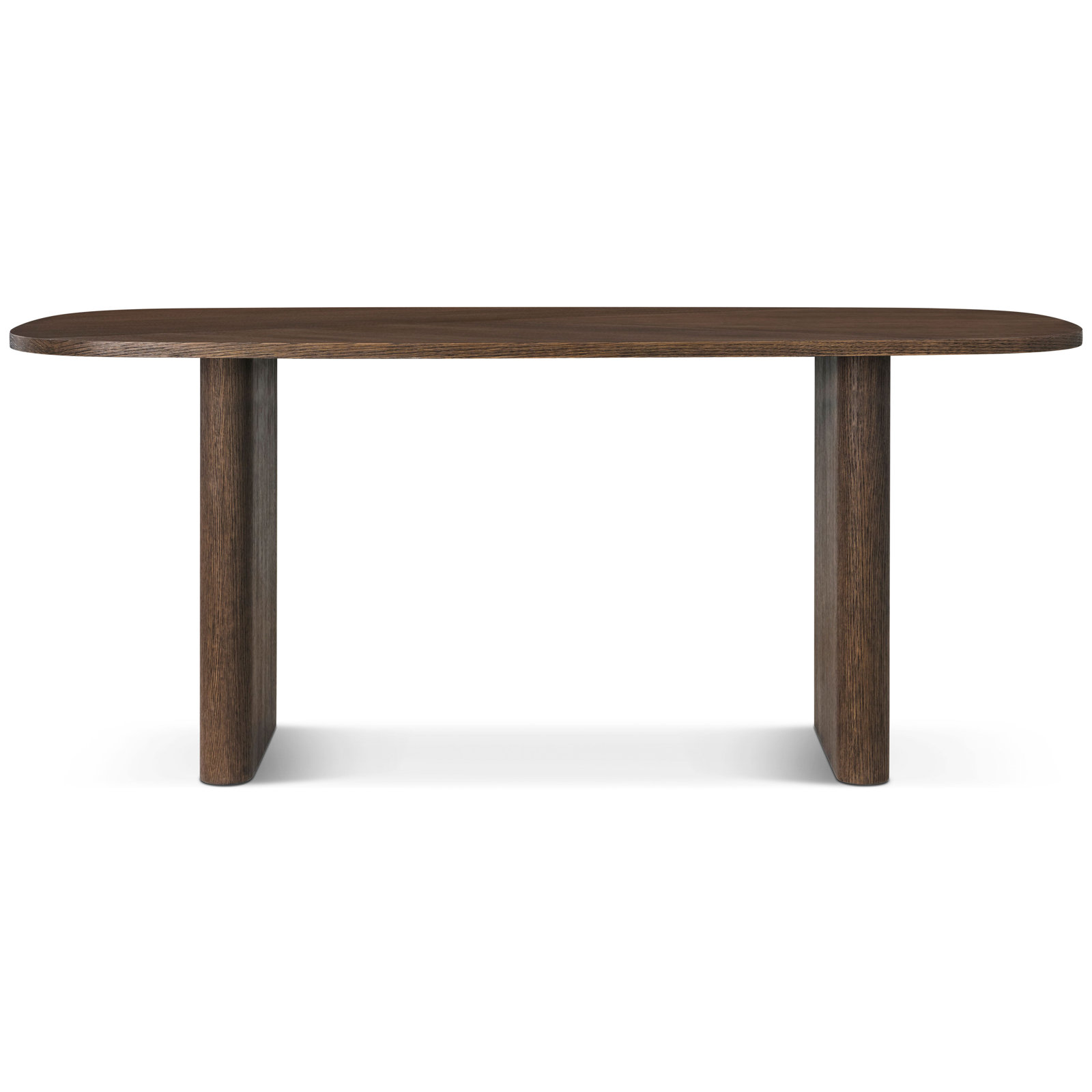 Dones Dining Table, 30" H x 70.87" L x 35.43" W, Brown