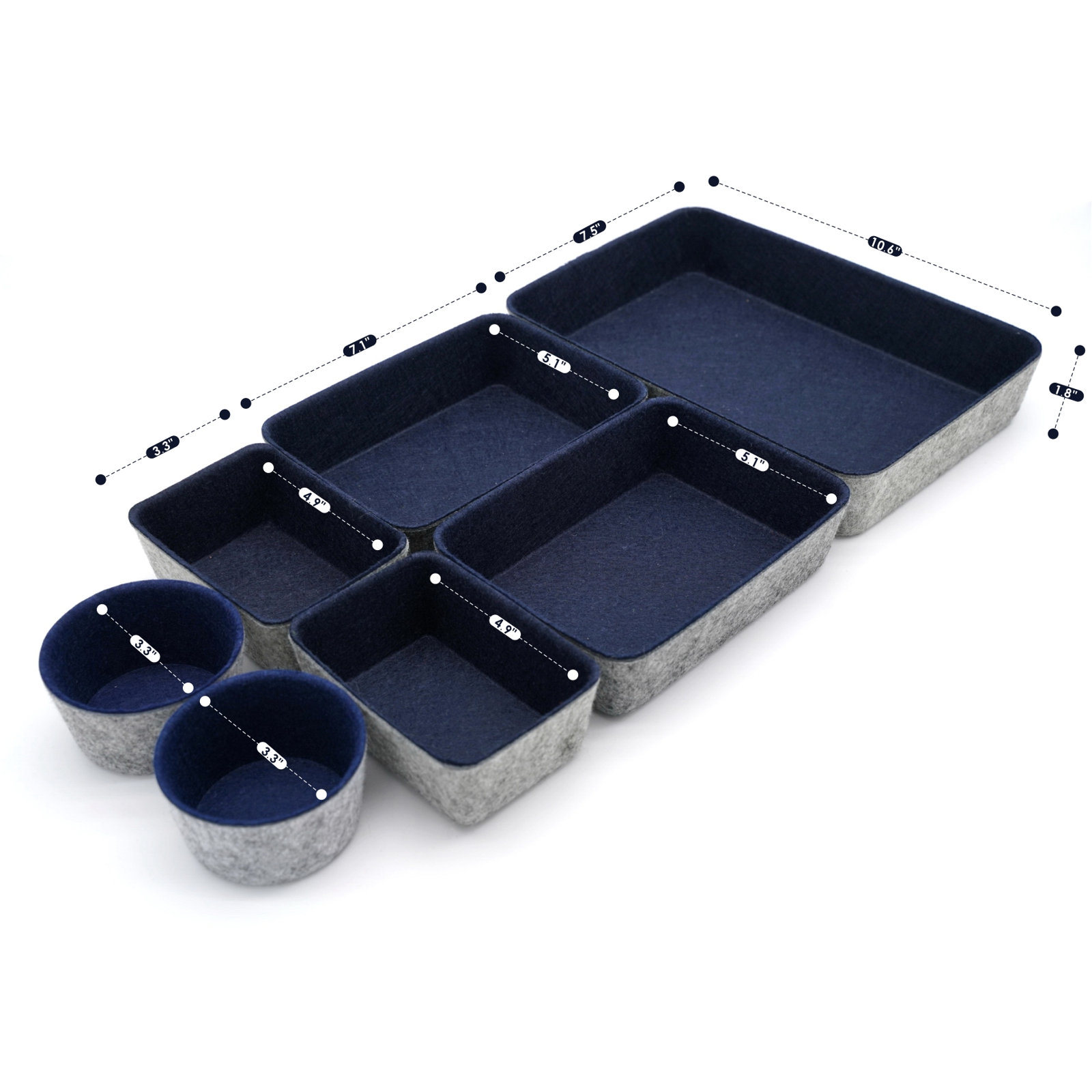 Organizer Set, Navy