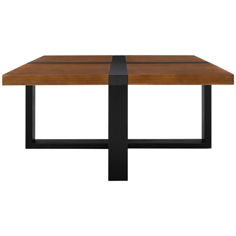 Table basse Jerke, Brun foncé