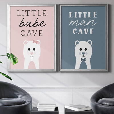 «Little Babe Cave», ensemble de 2 impressions
