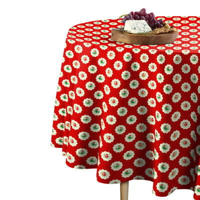 Kirk Floral Round Tablecloth