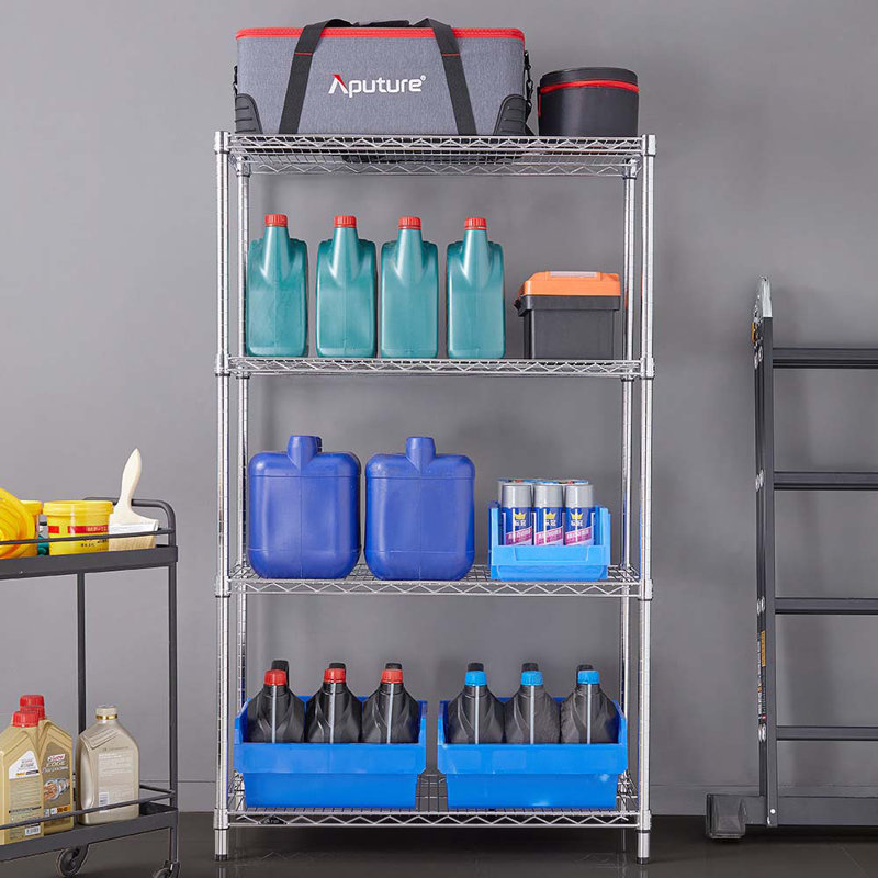 Étagère Brunilde H 59 po x l 30 po x P 18 po, H 59 po x l 60 po x P 18 po