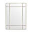 Beaumont Flat Engineered Wood Beveled Wall Mirror-62068664