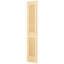 Porte coloniale lambrissée non finie standard en bois massif-23080271