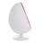 Modholic Easter Egg Chair, Red-70720410-70720409