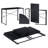 Aleksander L-Shaped Metal Base Computer Desk-1282481108