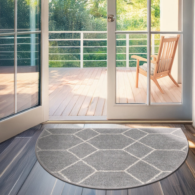 Tapis Arborville Makowski, Demi-cercle 2 pi 2 po x 3 pi 7 po