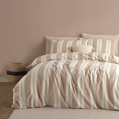 Ensemble de housse de couette 100% coton Burghild