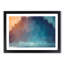 Surfing by Morro Rock in Abstract - Framed Print-55728330-55728331