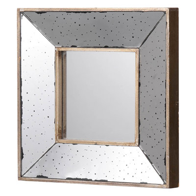 12" X Silver Entryway Decorative Mirror - Fits Living Room, Office, Bedroom, Hallway Reflects Beautifully, Chic Style Room Suitable For Entryway, Crystal-Clear Reflection, Fashionable