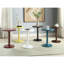 Table d'appoint ronde en bois noyer-1622649076