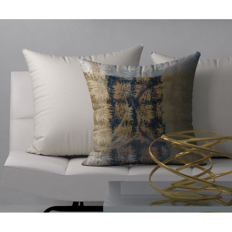 Housse de coussin carrée indéniablement appréciée et insert, 24 po x 24 po