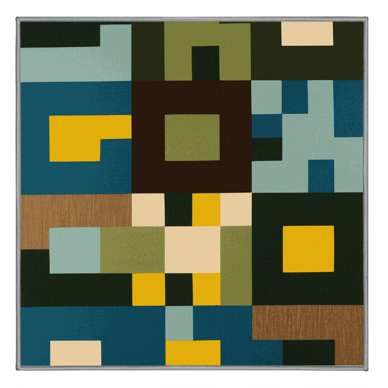 Tapis Block Spectrum, Carré 3 pi