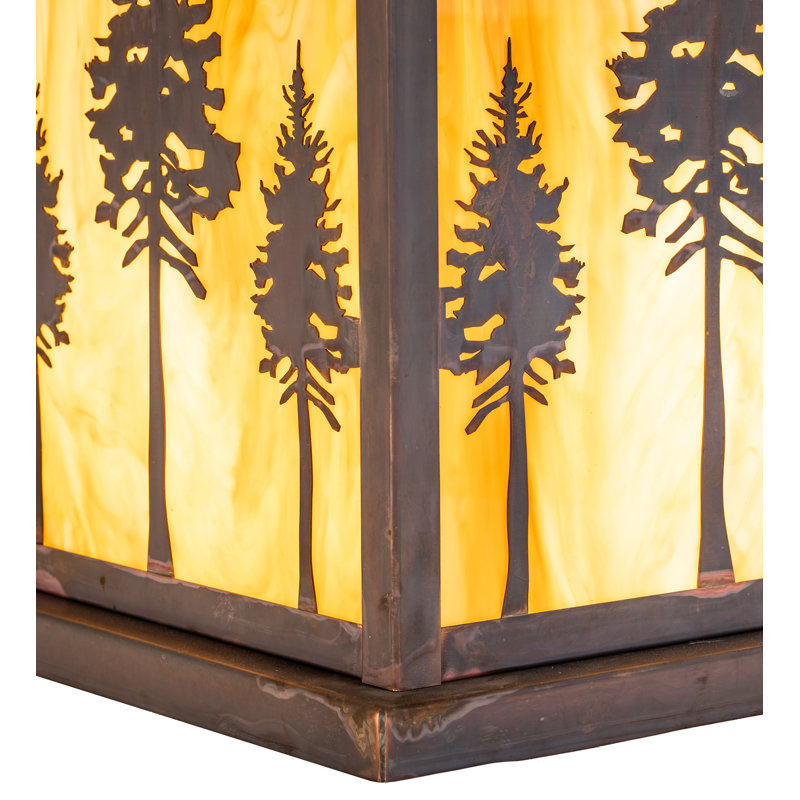 17" Square Great Pines Pier Mount