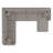 Aliye Upholstered 128 " U-Shaped Seating Component-1382445300