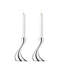 Cobra Stainless Steel Candlestick-46556769-46556768