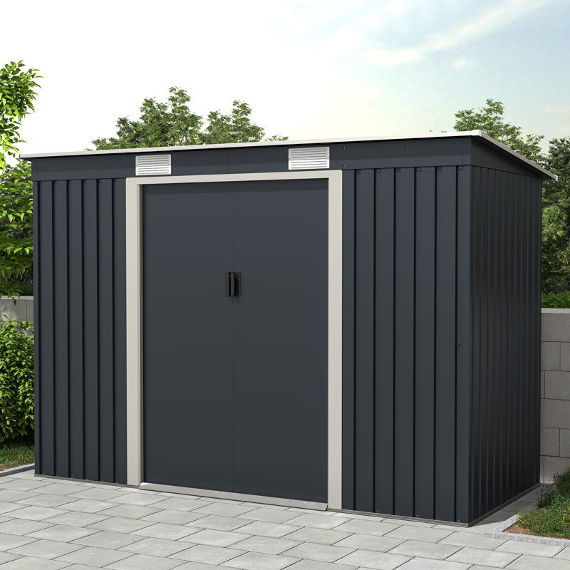  Metal Shed 8.6ft X 4ft