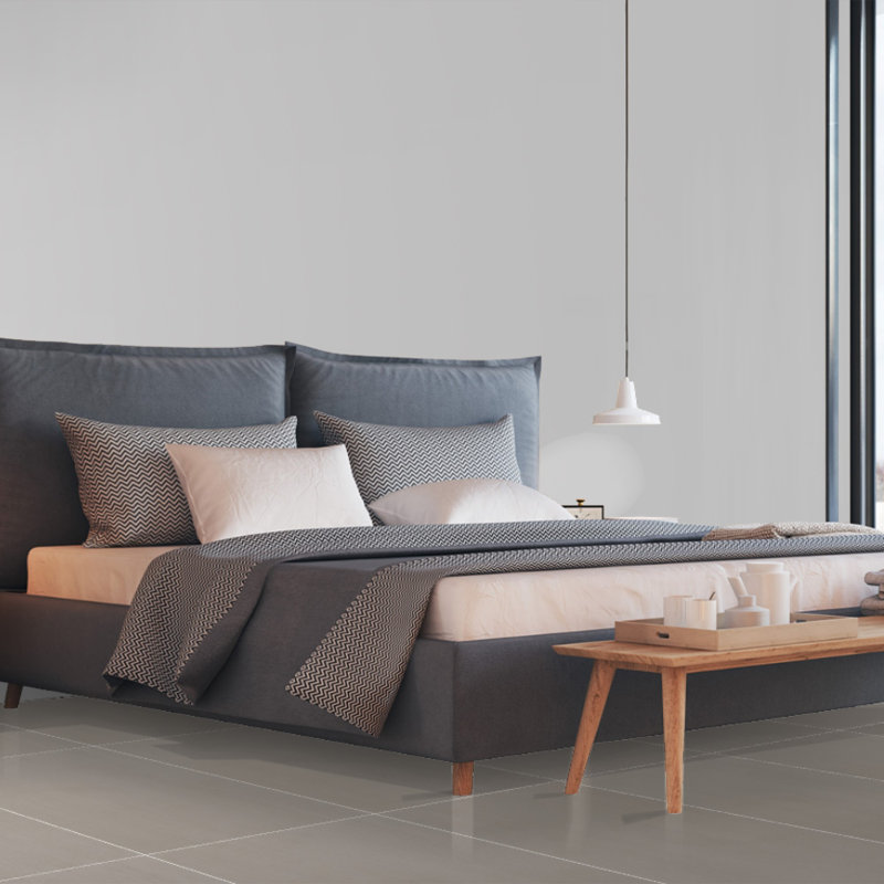 Refinery Semi-Polished 24'' W x 48'' L Porcelain Singular Tile, Ember