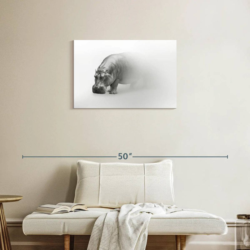 Phantom Hippo, 20" H x 30" W