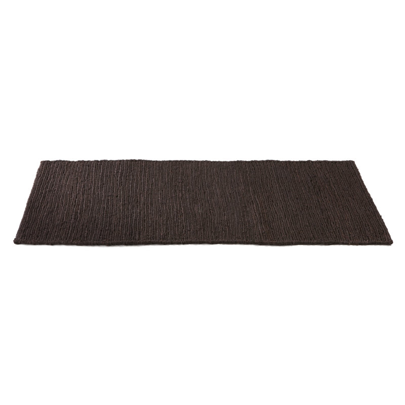 Solid Colour Jute / Sisal Area Rug, Rectangle 60 x 90cm