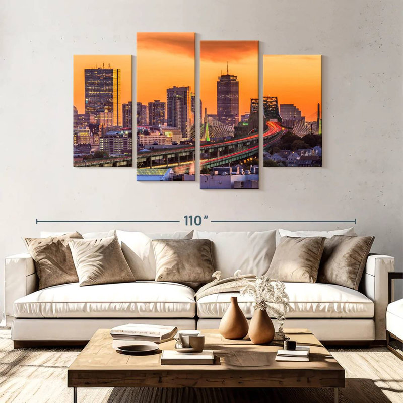 Sirci Boston Sunset Drive, H 54 po x l 84 po