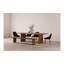96'' Solid Oak Dining Table
