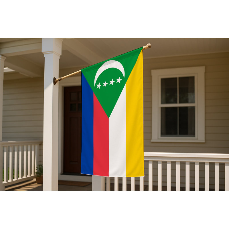 Drapeau des Comores — Drapeau extérieur